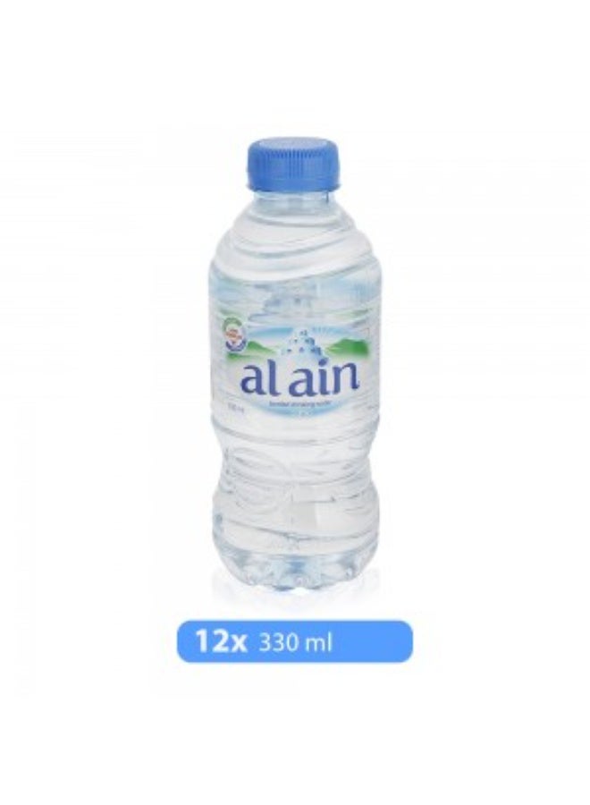 Al Ain Bottled Water 330ml x 12 Piece | Premium Natural Drinking Water - Image 3